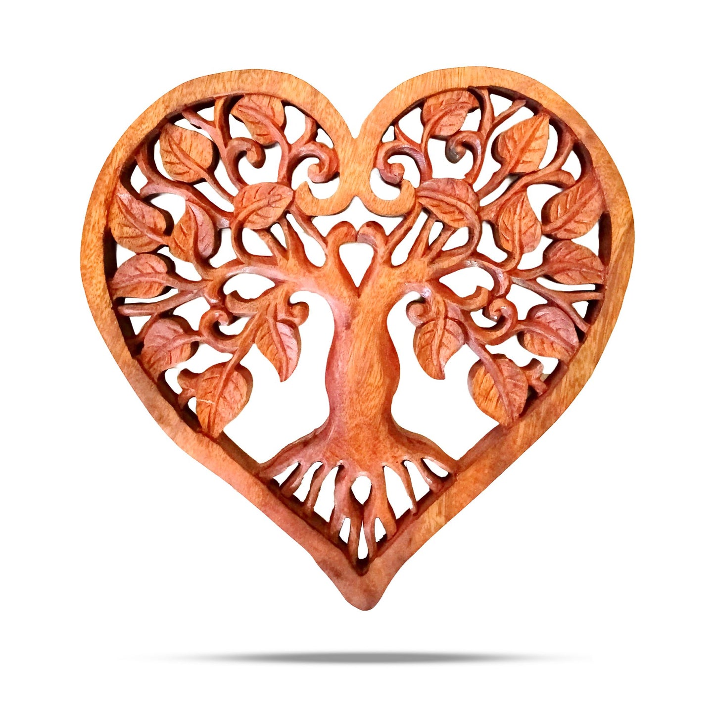 Heart Decorative Wooden Tree of Life Panel