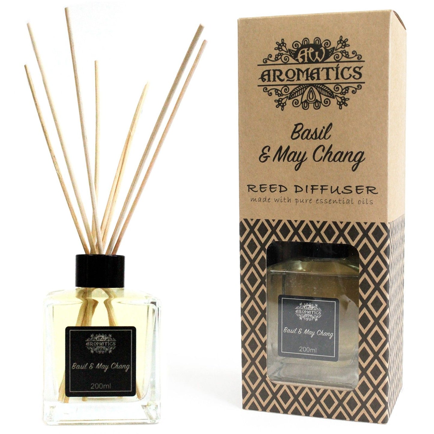 Basil & Maychang Essential Oil Reed Diffuser