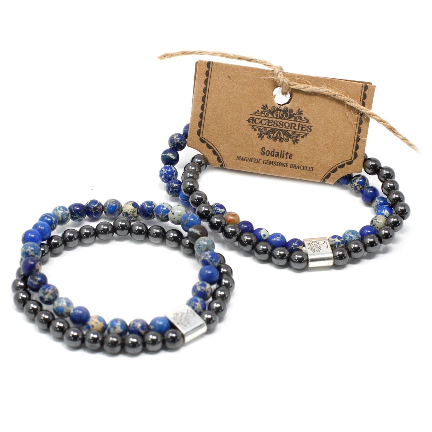 Magnetic Sodalite Bracelet – Natural Stone Design