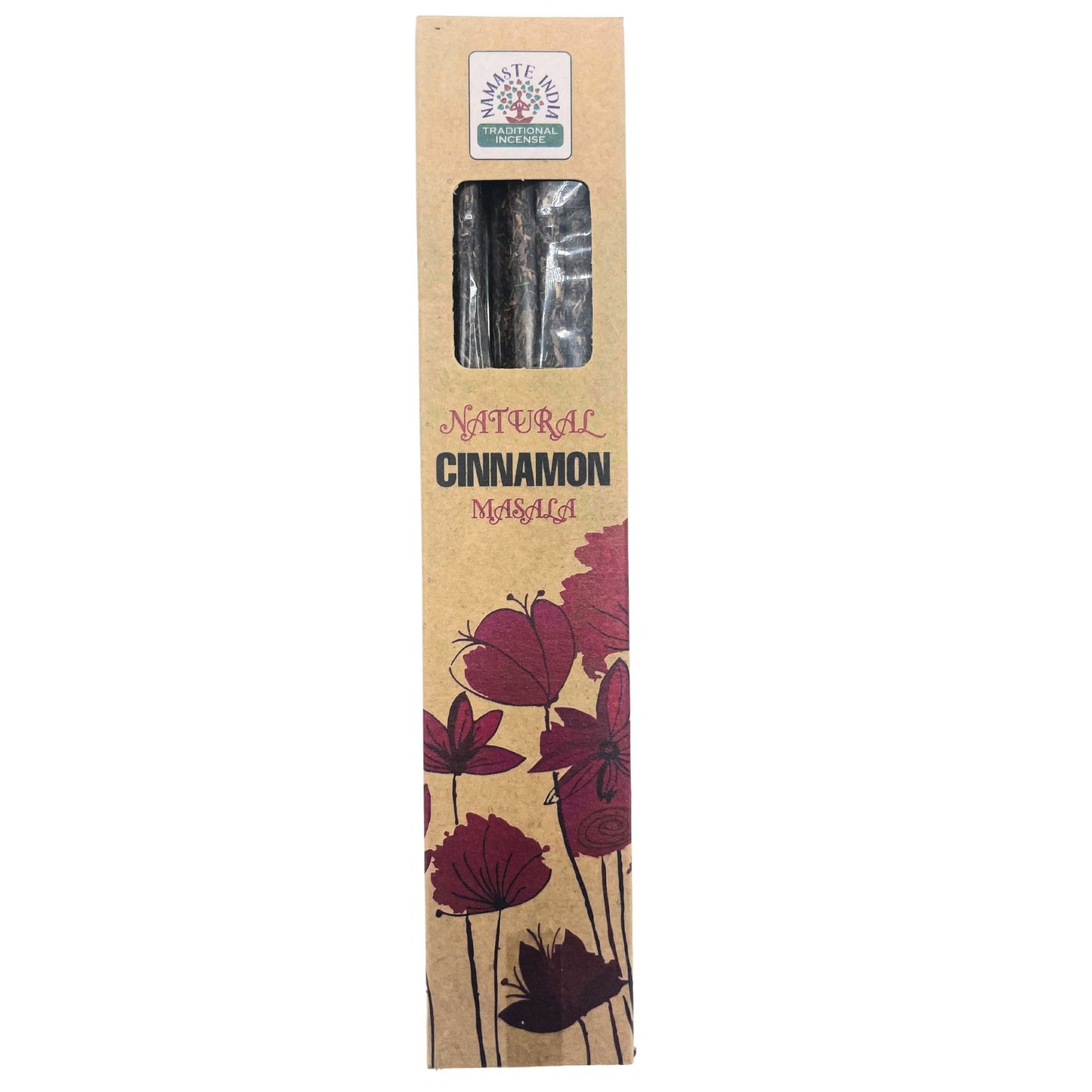 Natürliche botanische Masala-Räucherstäbchen – Zimt