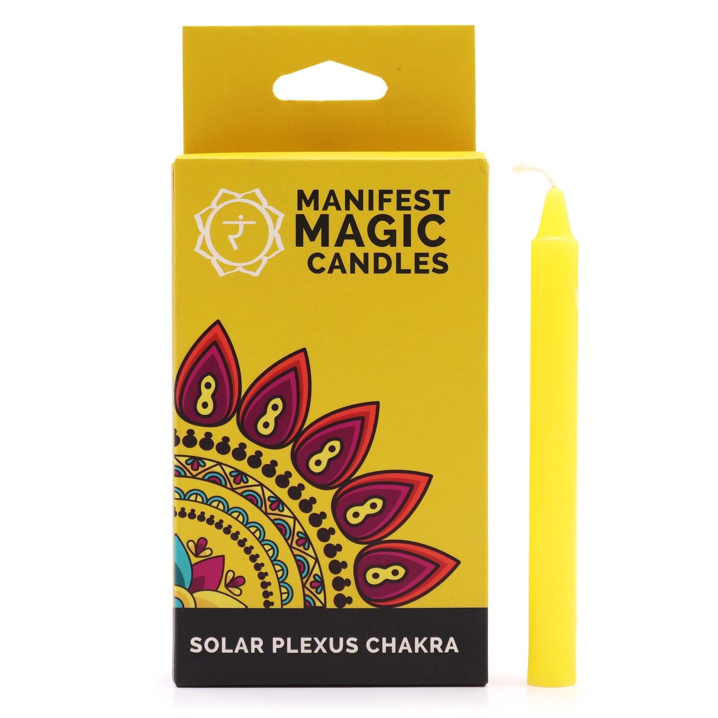 Manifest Magic Candles Gelb - Solarplexus-Chakra
