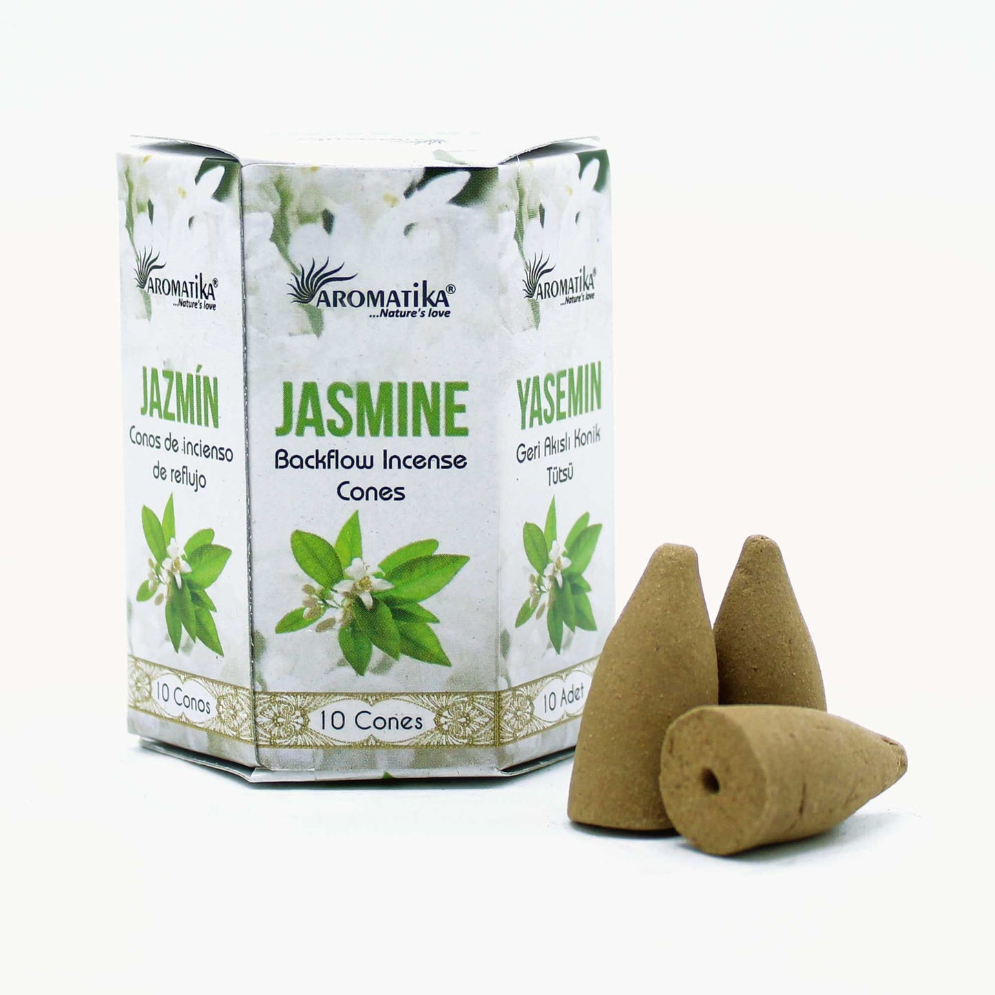 Jasmine Backflow Incense Cones