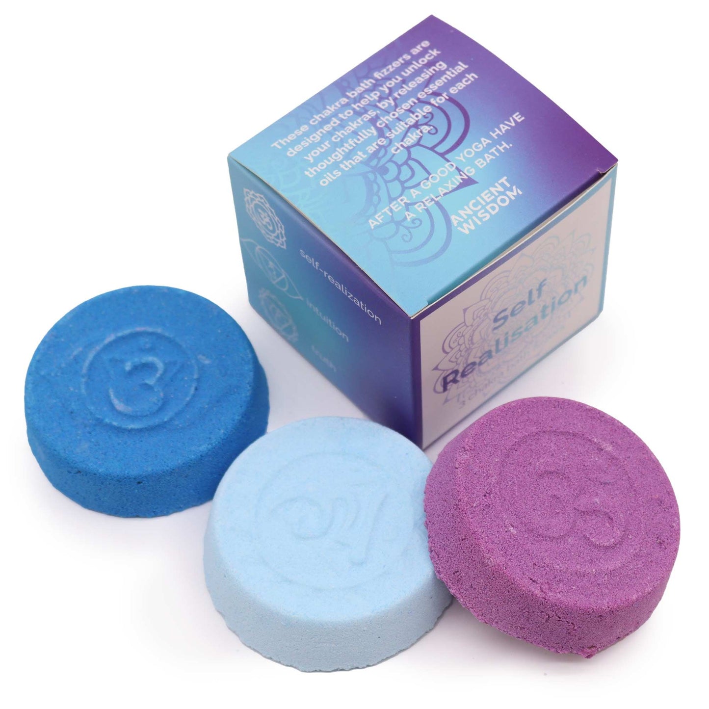 Chakra Bath Fizz - Small box - Self Realisatio