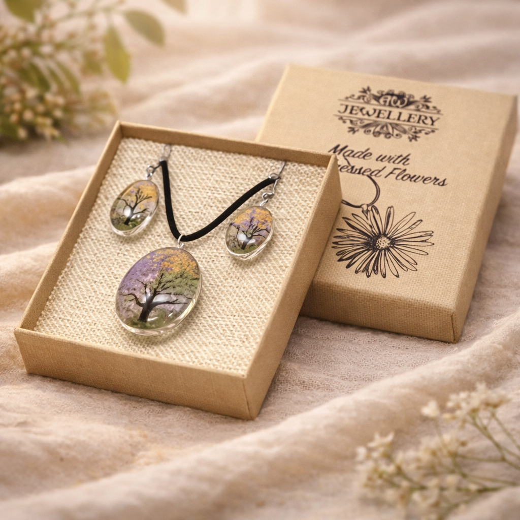 Pressed Flower Jewelry