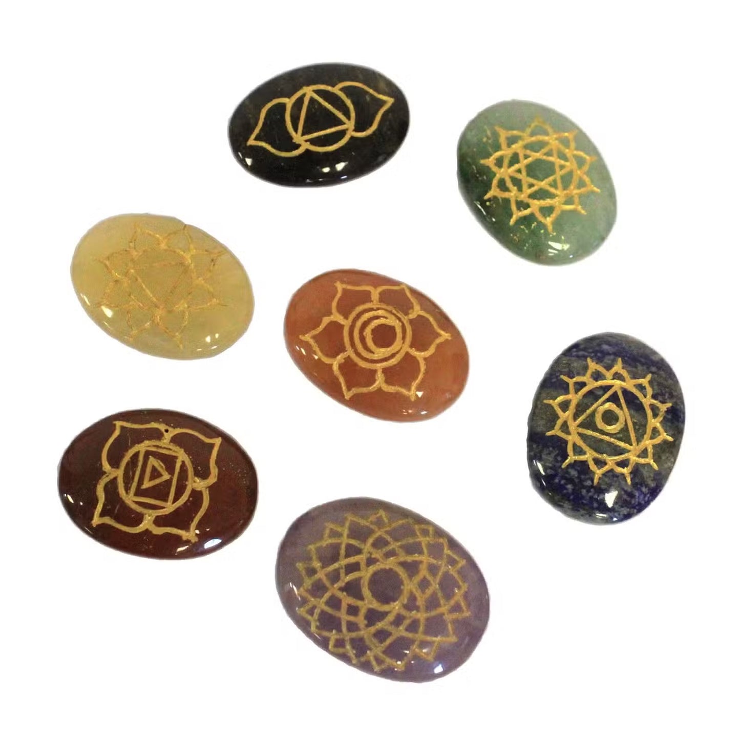 Seven Chakra Medium Set