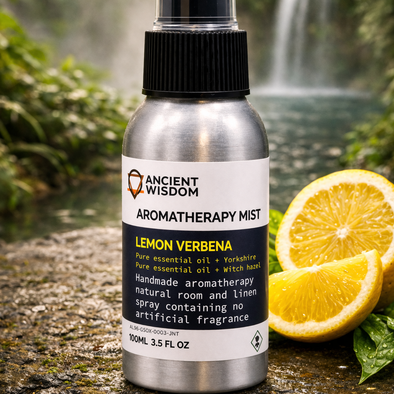 Raumspray mit Zitronenverbene