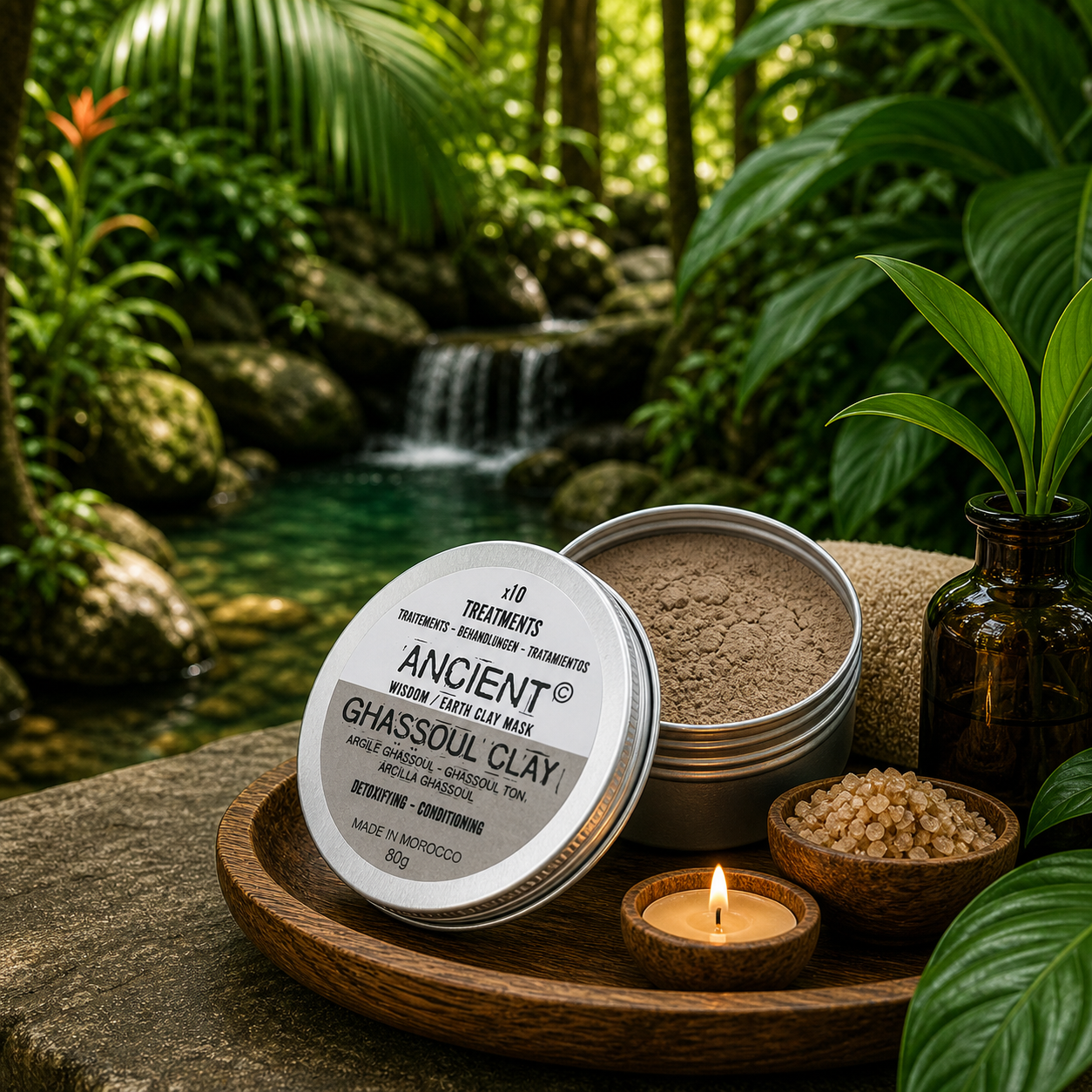 Ghassoul Clay Powder – Natural Facial & Body Mask