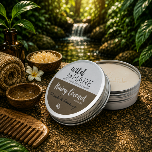 Wild Hare Solid Shampoo - Hairy Coconut