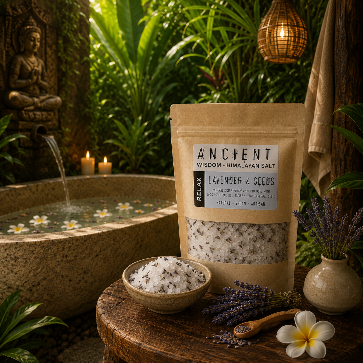 Himalayan Bath Salt Blend - Relax