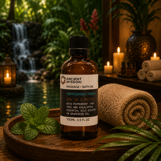 Peppermint Fresh Massage Oil