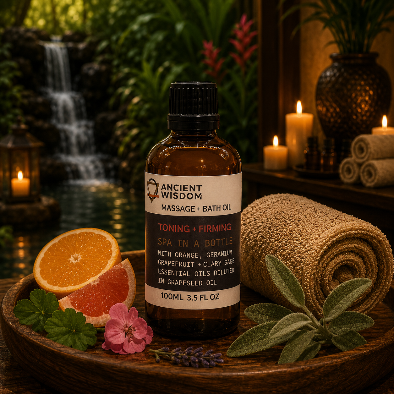 Toning & Firming Massage Oil