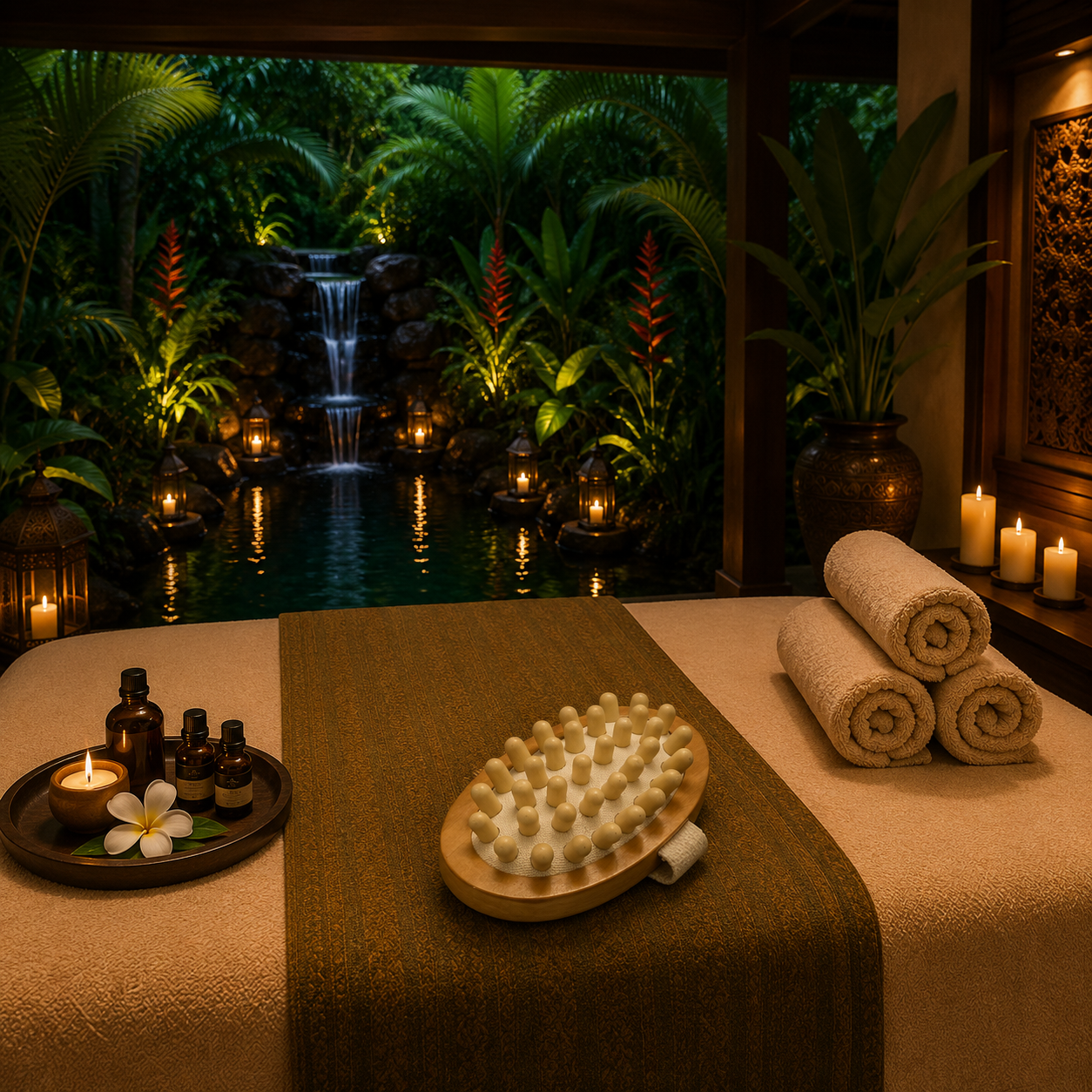 Wooden Body Massage Roller