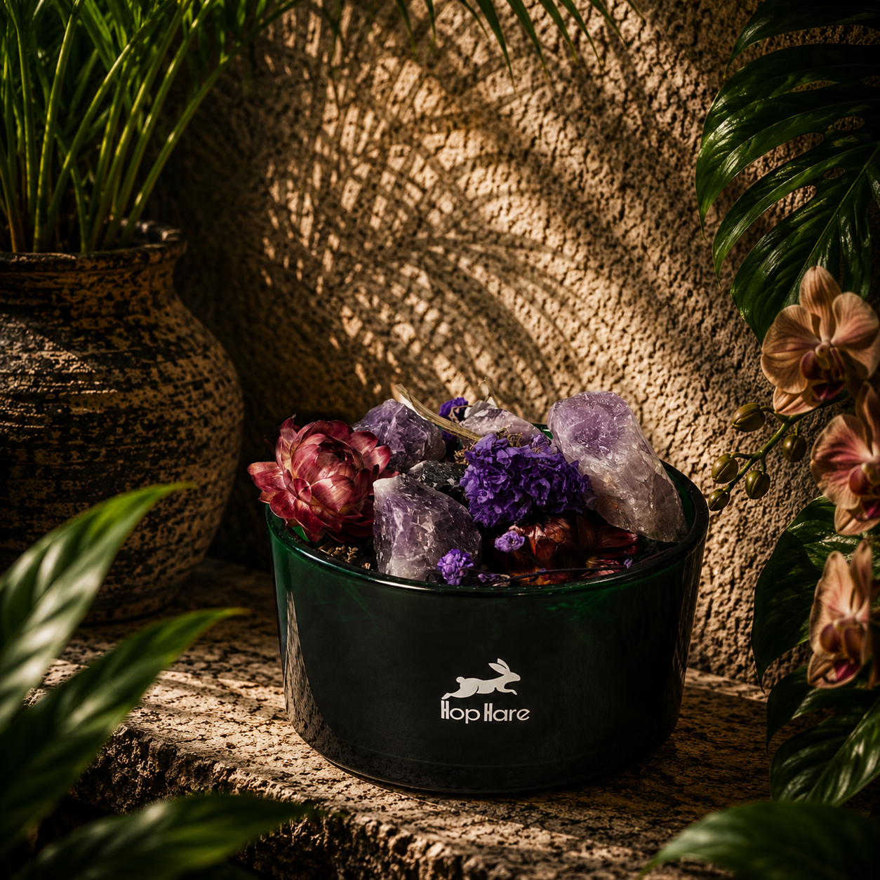 Hop Hare Duftkristalle & Blumen-Set – Der Mond