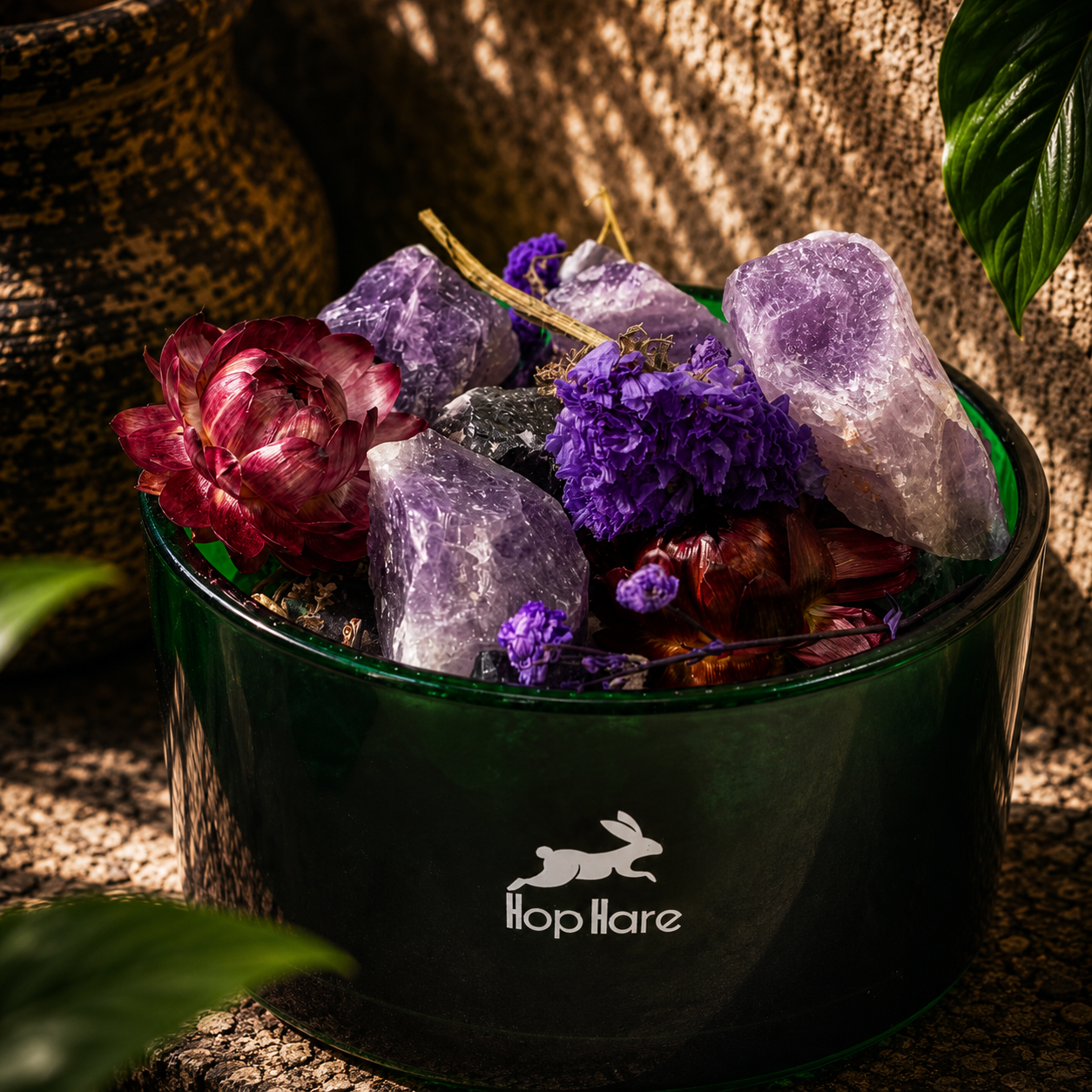 Hop Hare Duftkristalle & Blumen-Set – Der Mond