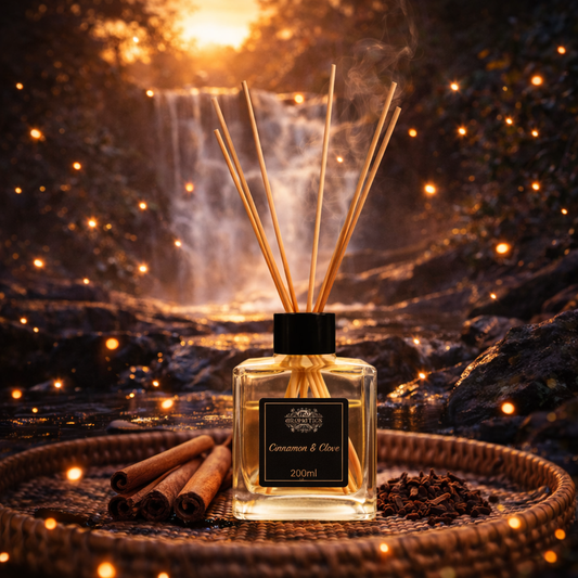 Cinnamon & Clove Essential Oil Reed Diffuser