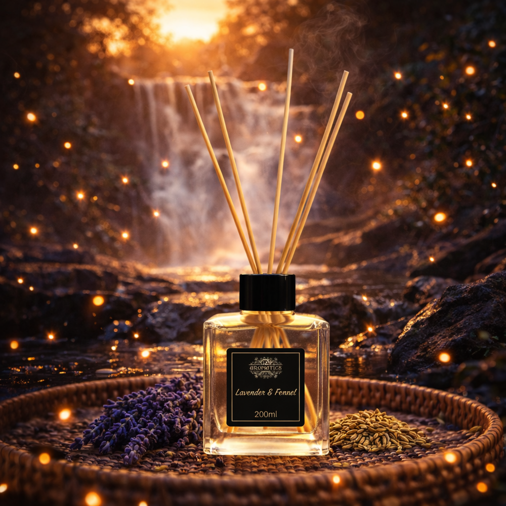 Lavender & Fennel Essential Oil Reed Diffuser
