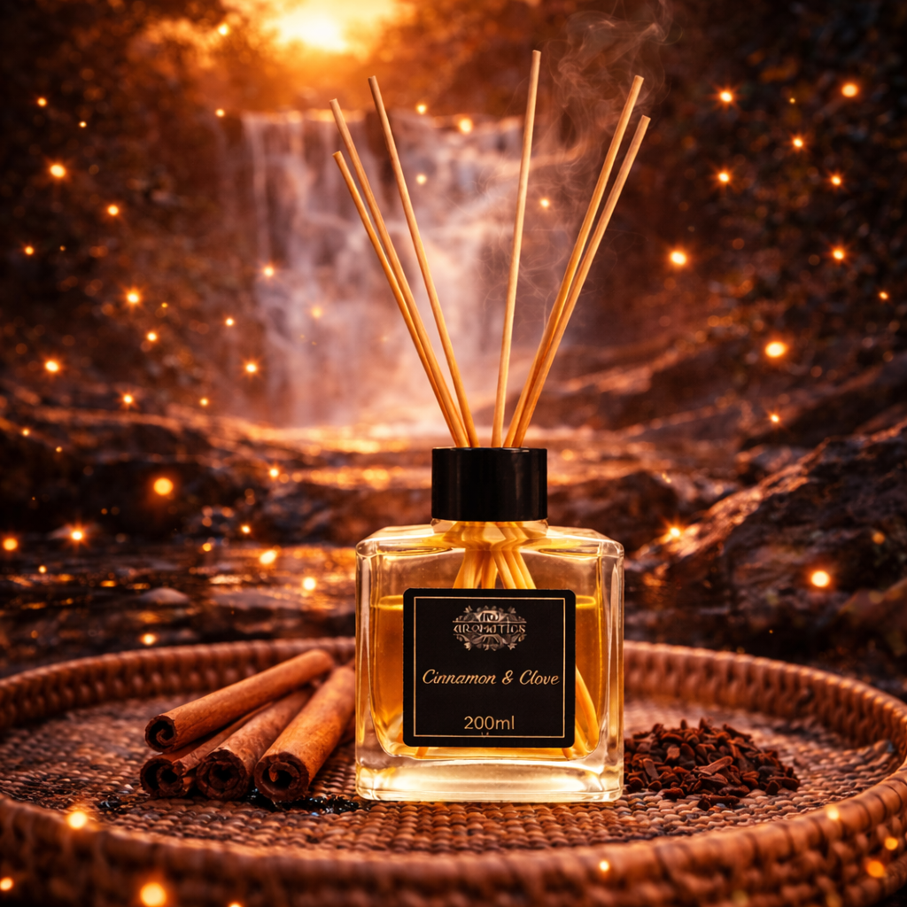 Cinnamon & Clove Essential Oil Reed Diffuser