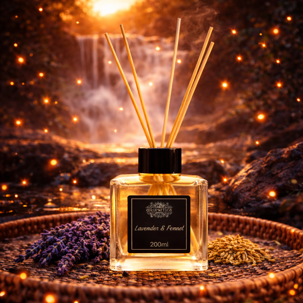 Lavender & Fennel Essential Oil Reed Diffuser