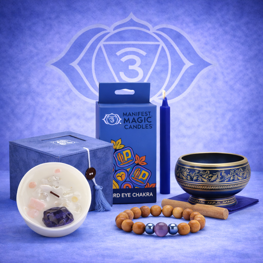 Chakra Drittes Auge Deluxe-Set
