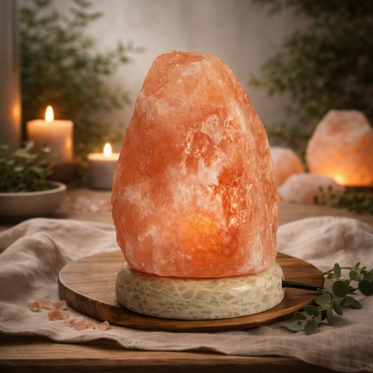 Quality USB Natural Salt Lamp – White Light