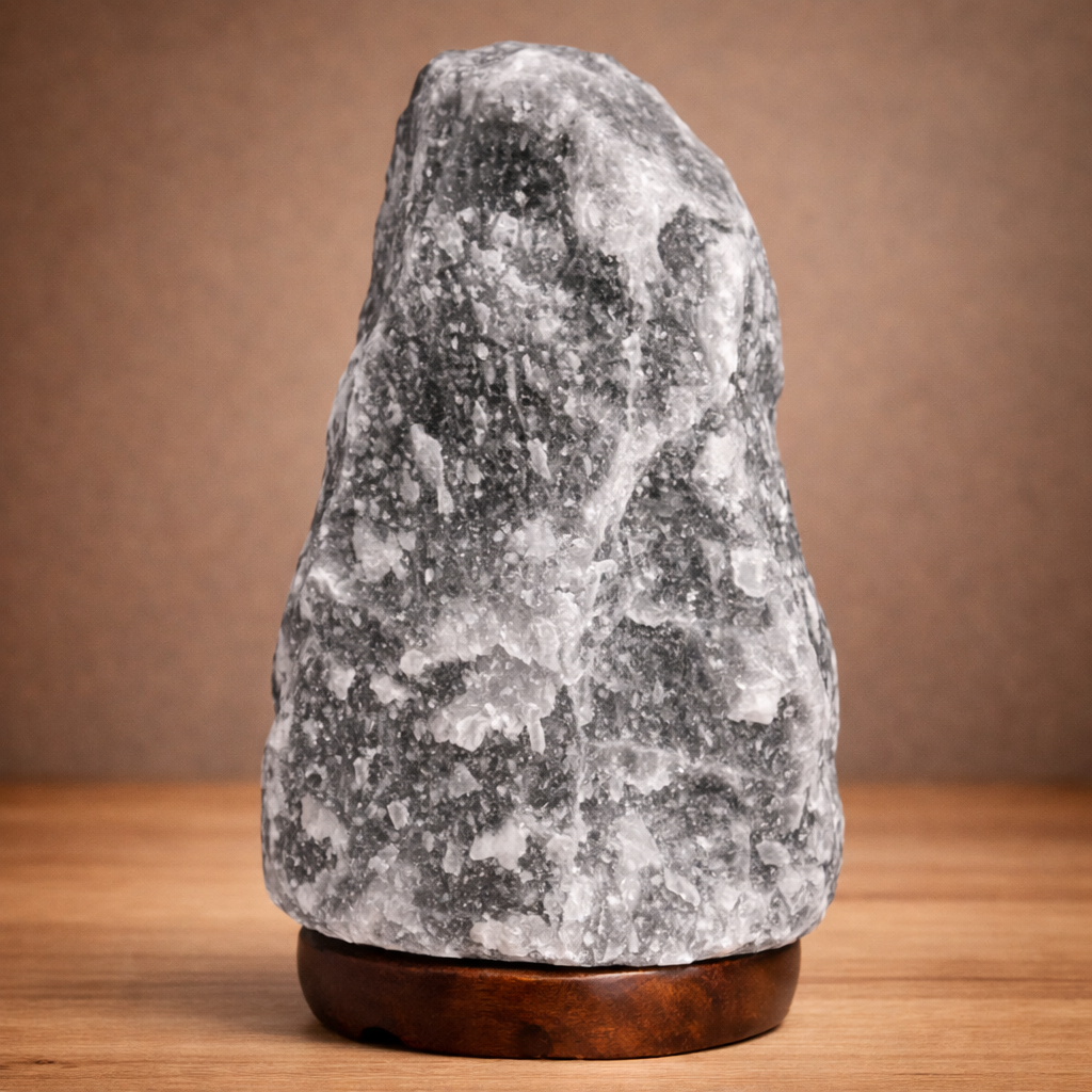 Grey Himalayan Natural Salt Lamp