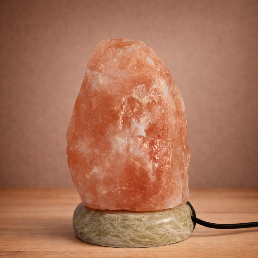 Quality USB Natural Salt Lamp – White Light