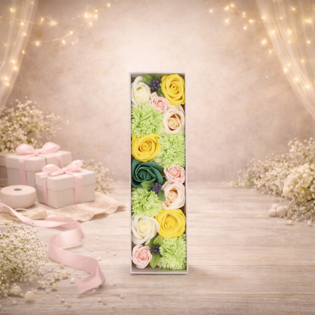 Long Box - Spring Celibrations - Yellow & Greens