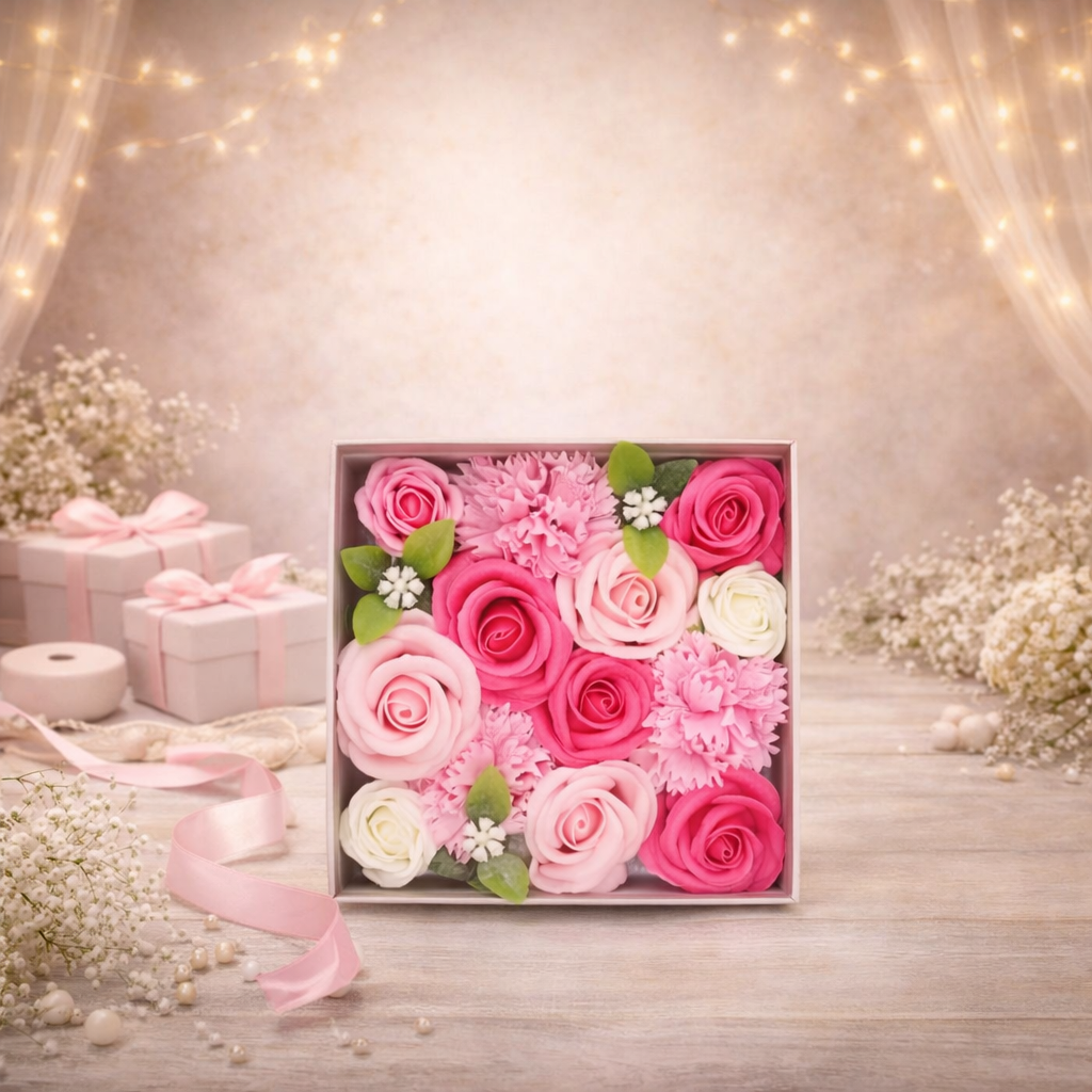 Square Box - Pinks