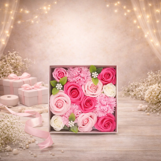 Square Box - Pinks