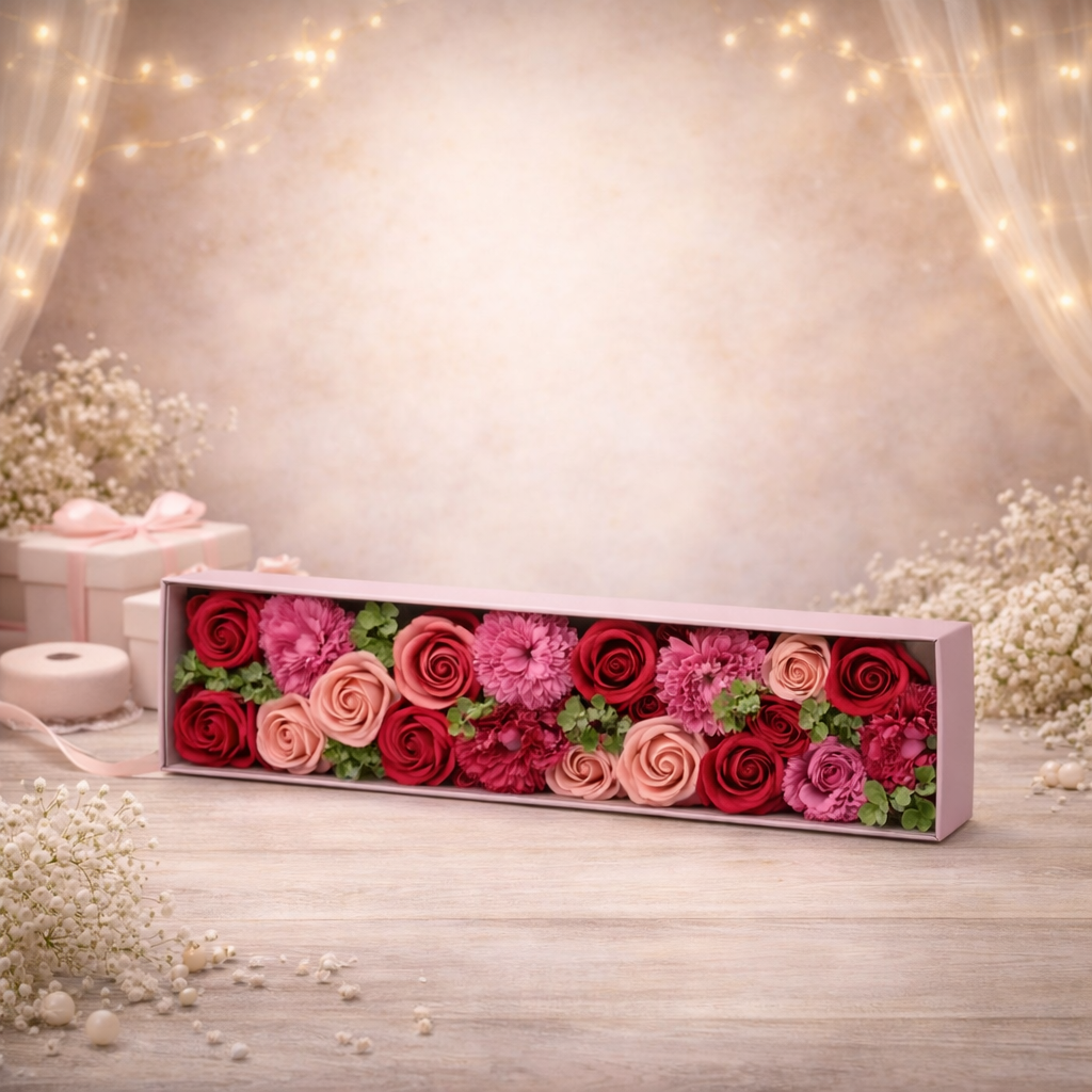 Extra Long Box - Vintage Roses