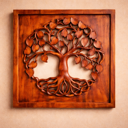 Square Tree of Life - Round - Panel