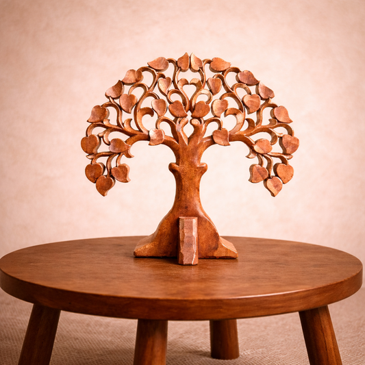 Round Decorative Wooden Ohm Panel