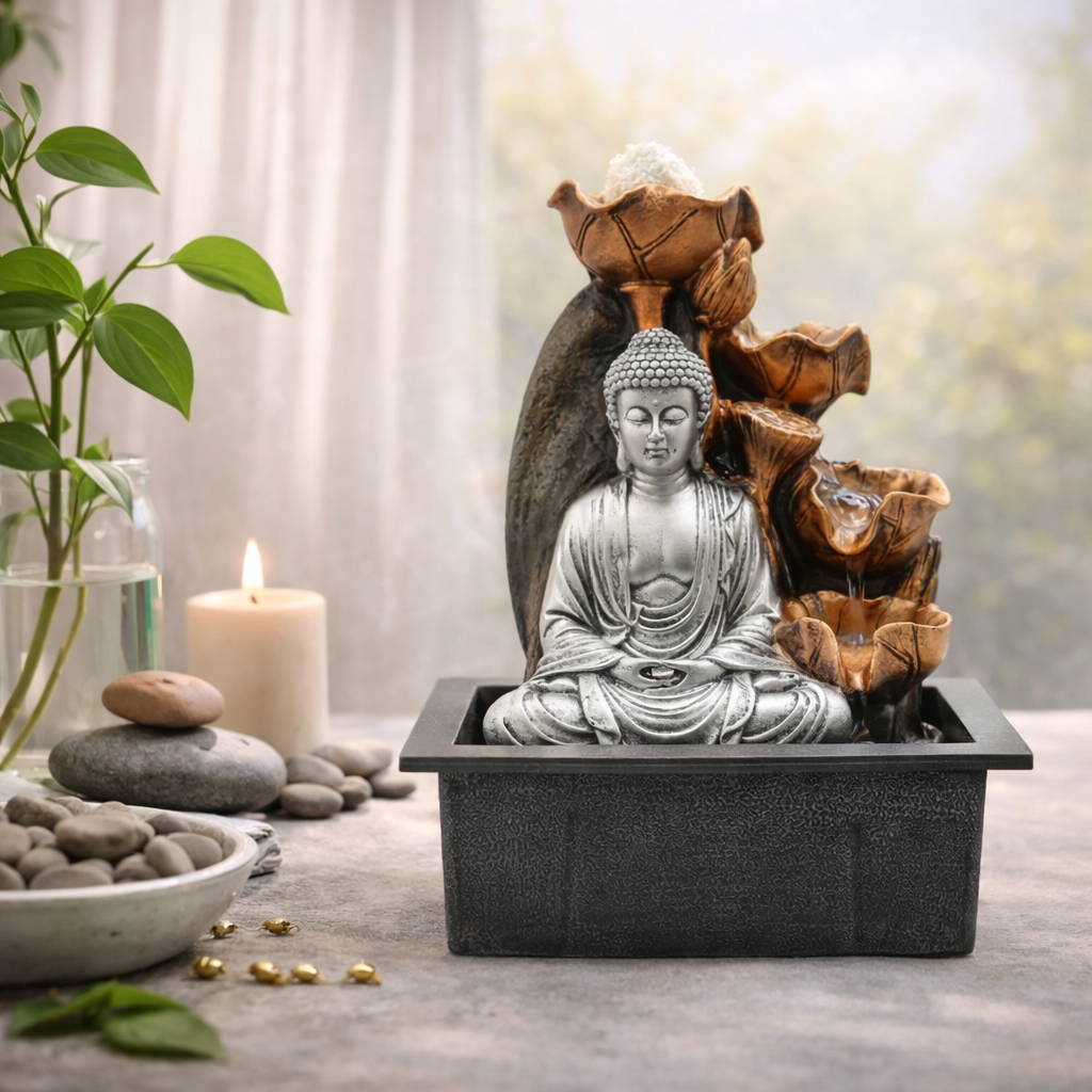 Tischbrunnen – Buddha-Zen-Kaskade