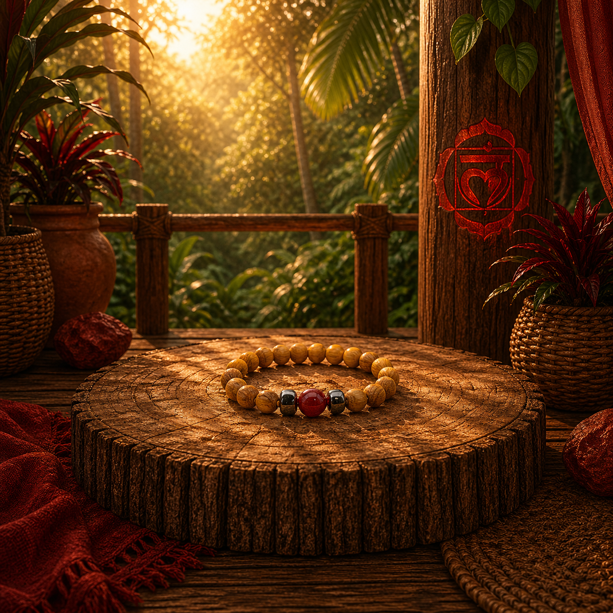 Chakra Root DeLuxe Ritual Set