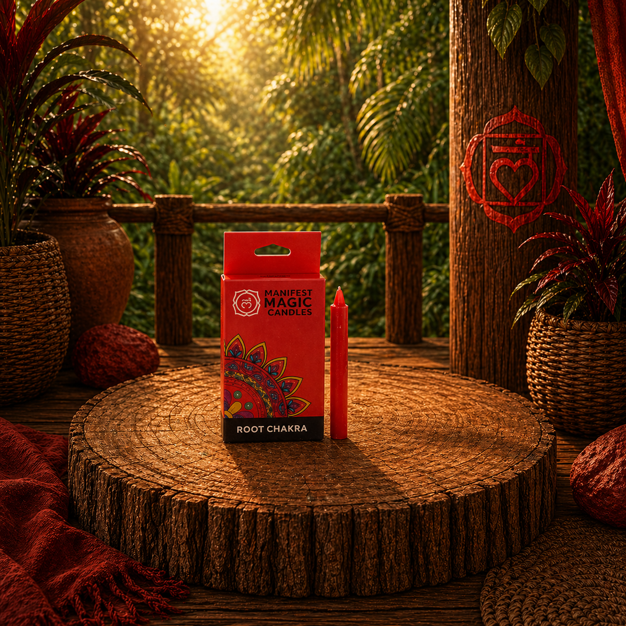 Chakra Root DeLuxe Ritual Set