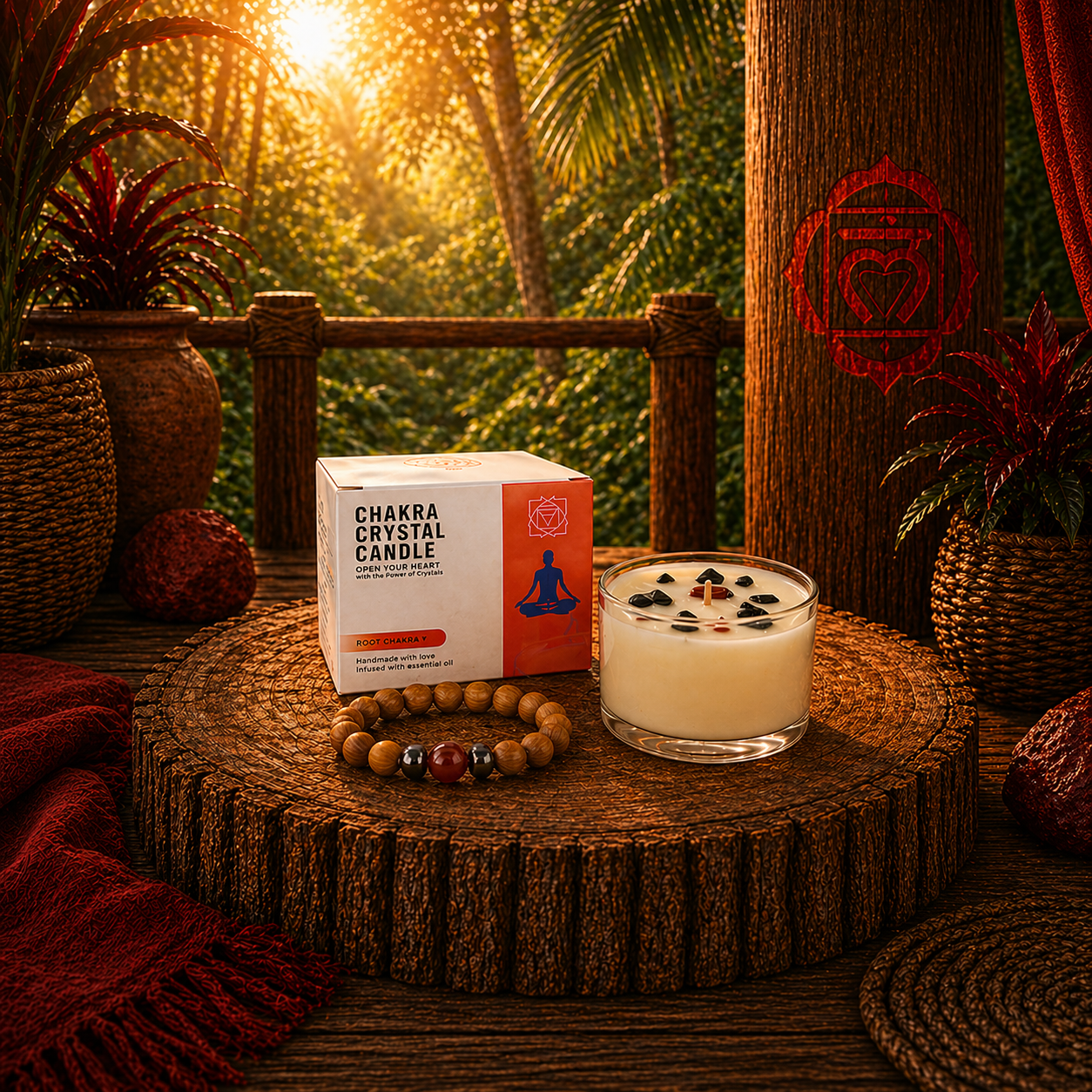 Root Chakra Mini Ritual Set