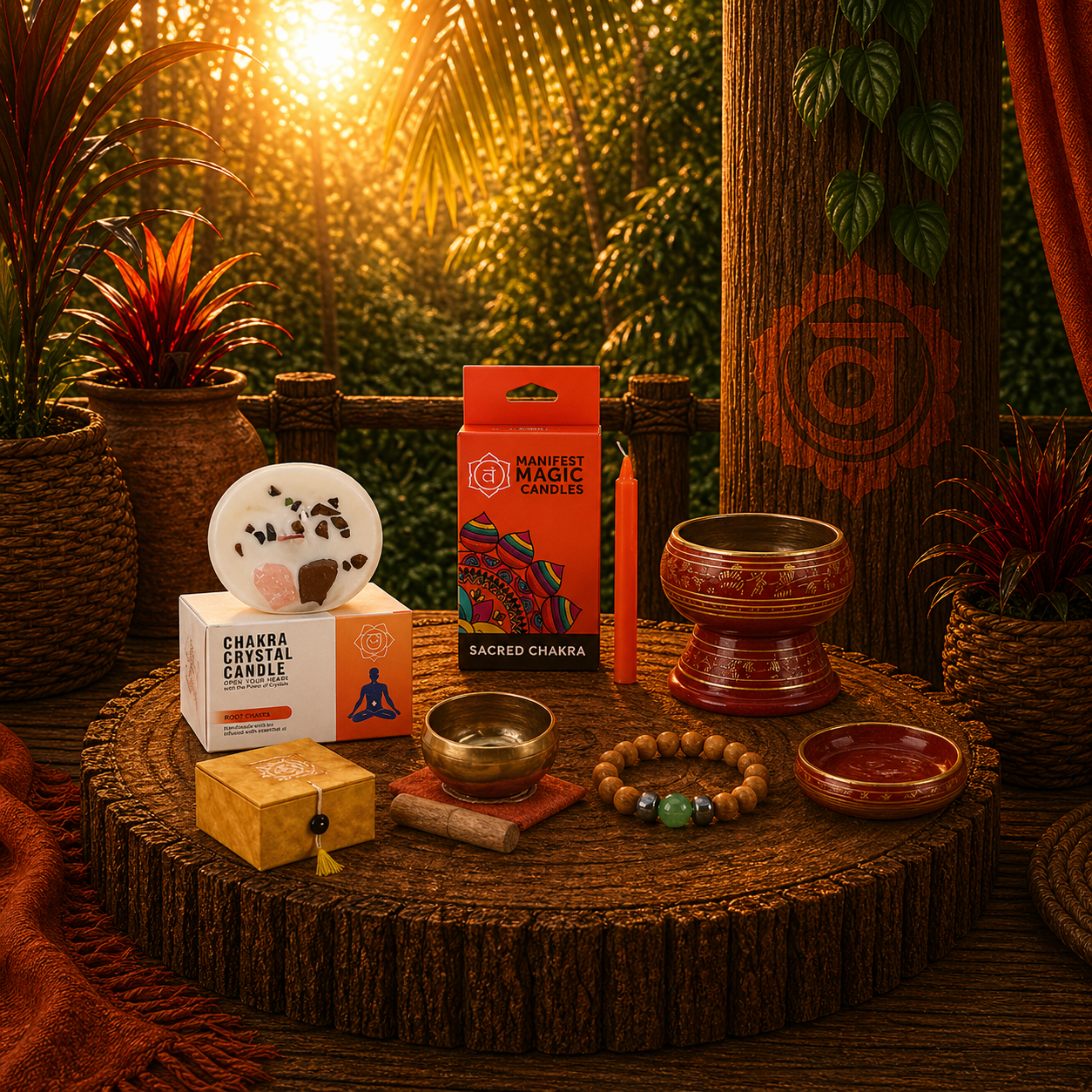 Chakra Sacral DeLuxe Set
