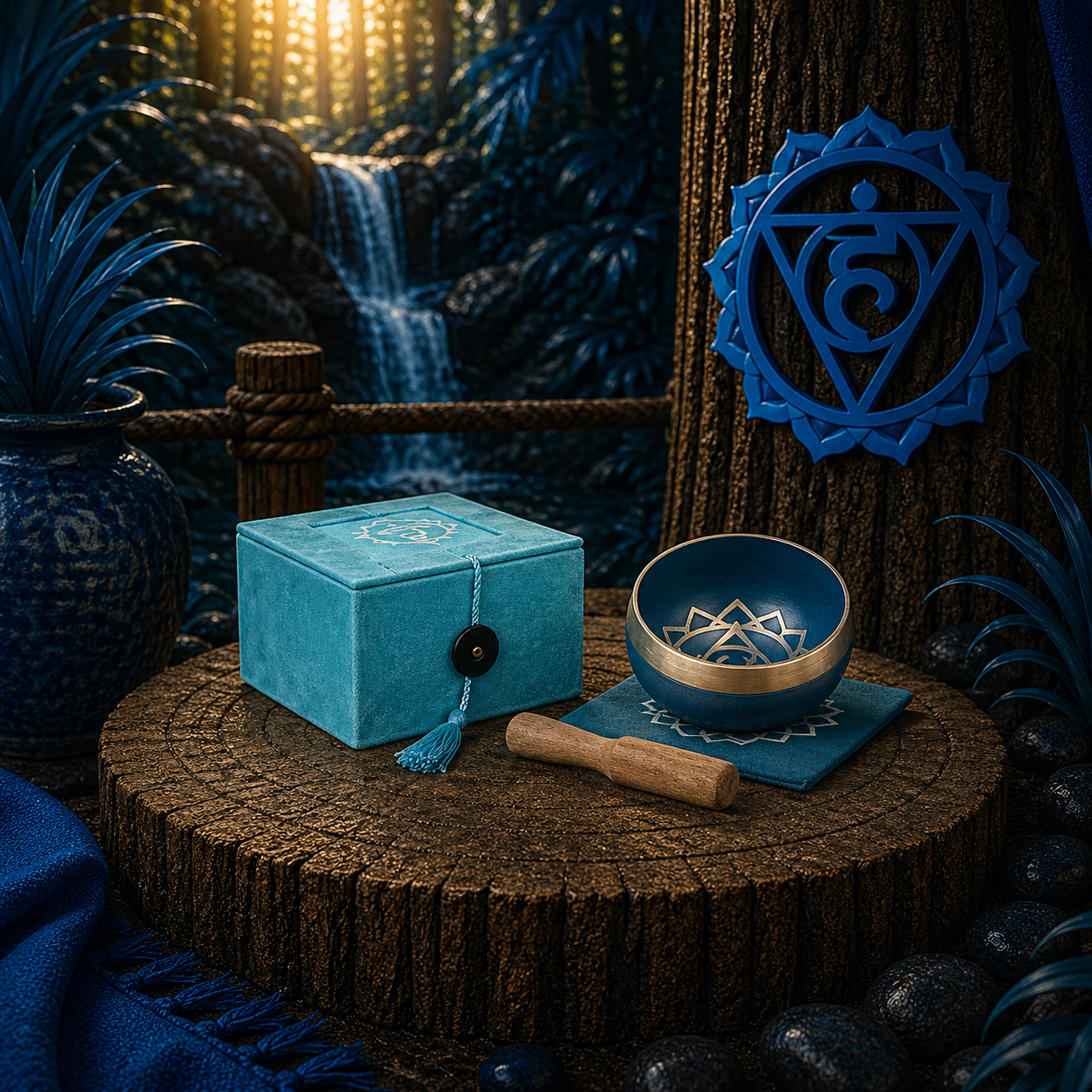 Chakra Throat Medium Set
