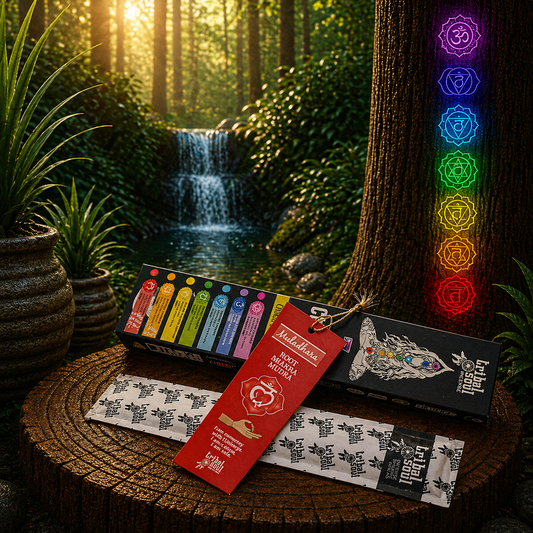 Tribal Soul Incense Sticks - 7 Chakras with Message Card