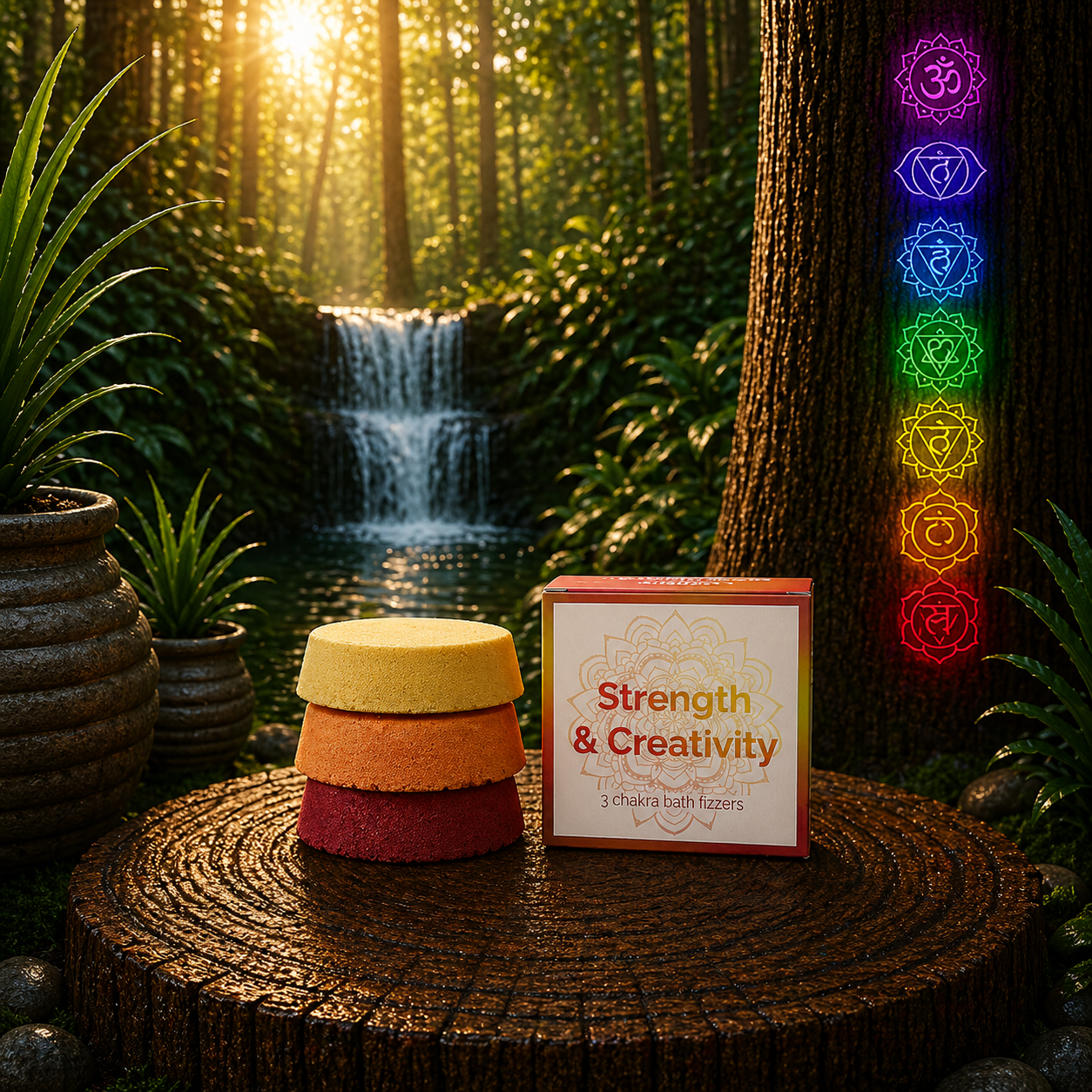 Seven Chakra Medium Set