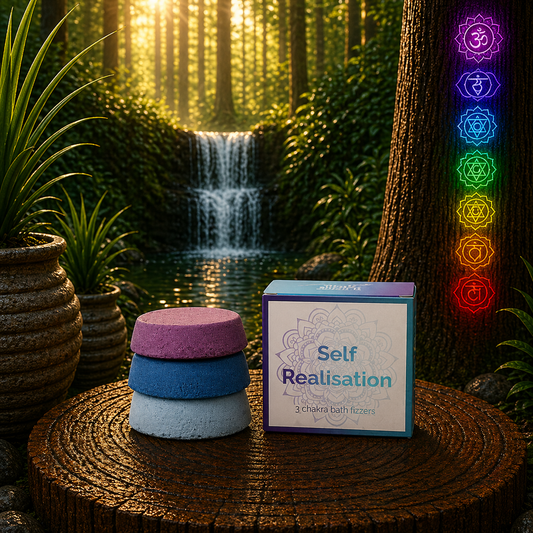 Chakra Bath Fizz - Small box - Self Realisatio