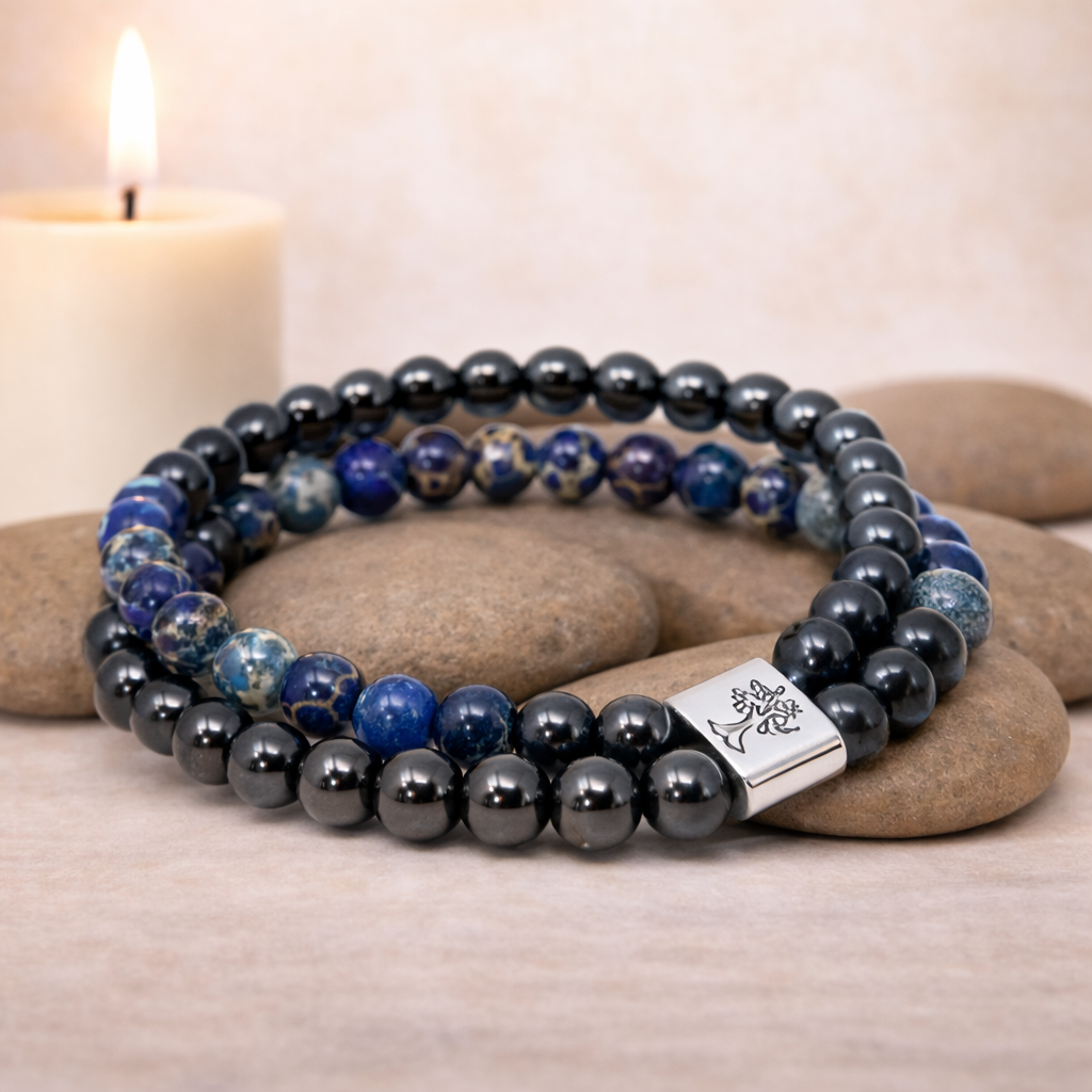 Magnetic Sodalite Bracelet – Natural Stone Design