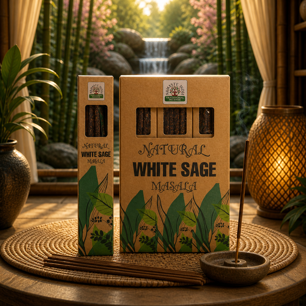 White Sage Masala Incense Sticks