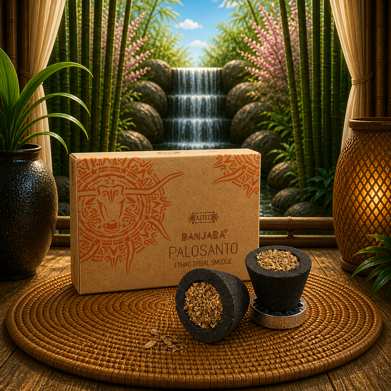 Banjara Resin Cups - Palo Santo