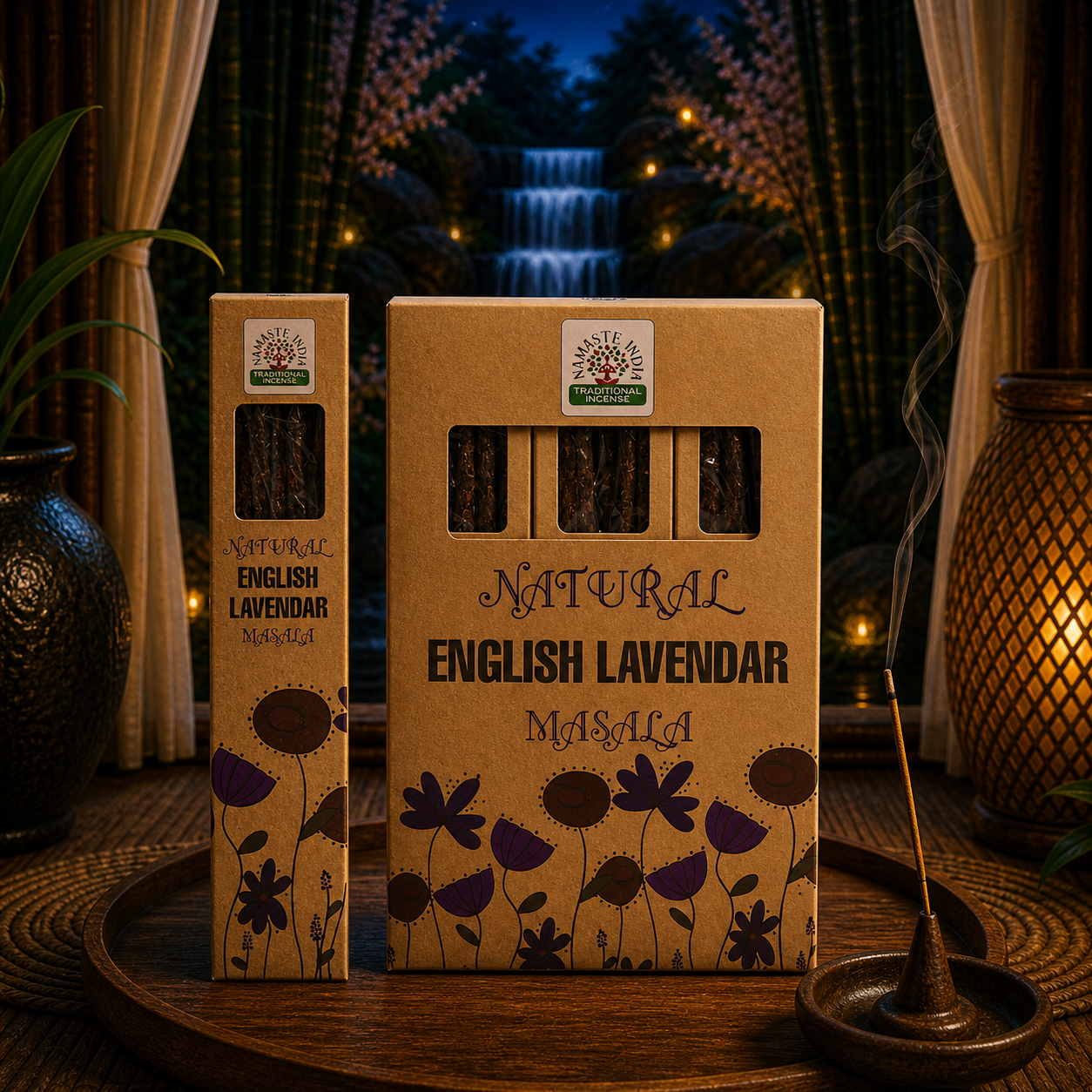 Räucherstäbchen English Lavender Masala