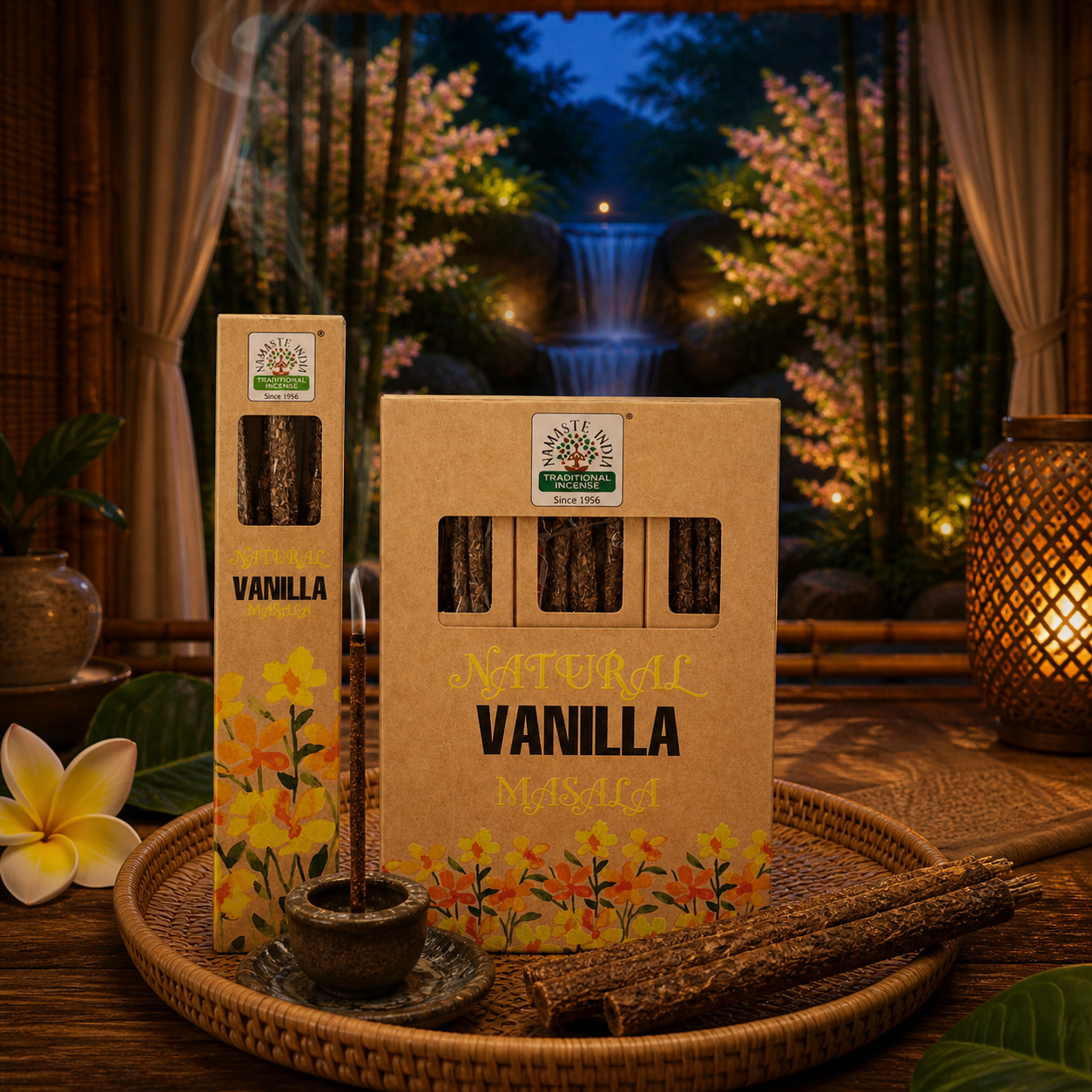 Masala-Räucherstäbchen Vanille botanisch