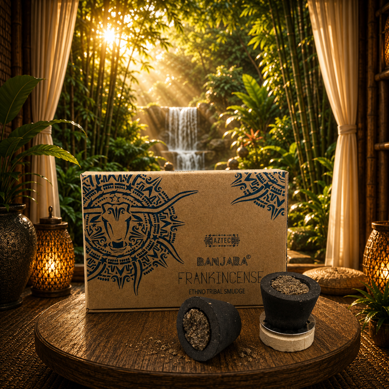 Banjara Resin Cups - Frankincense