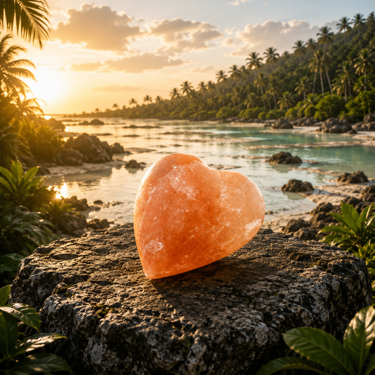 Himalayan Heart Deodorant Stone