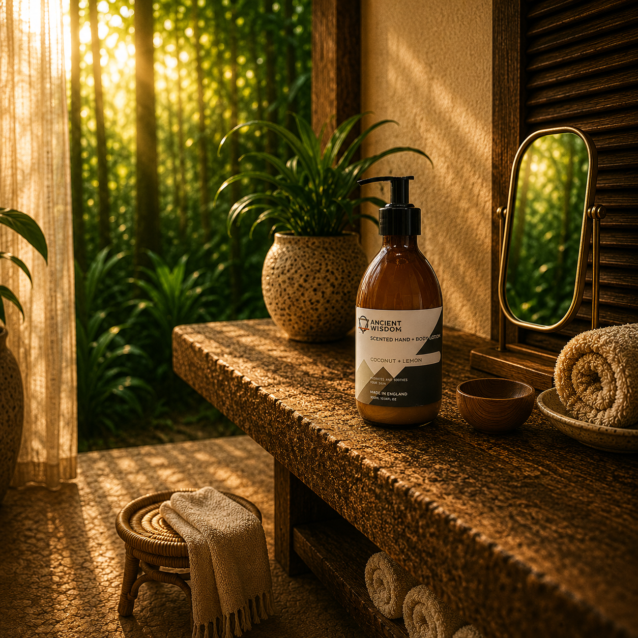 Ingwer-Orangen-Lotion