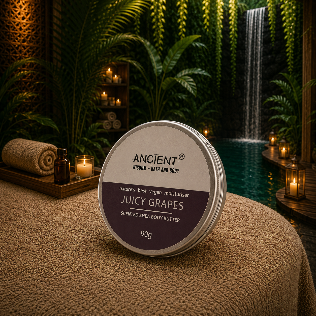 Scented Shea Body Butter - Juicy Grapes
